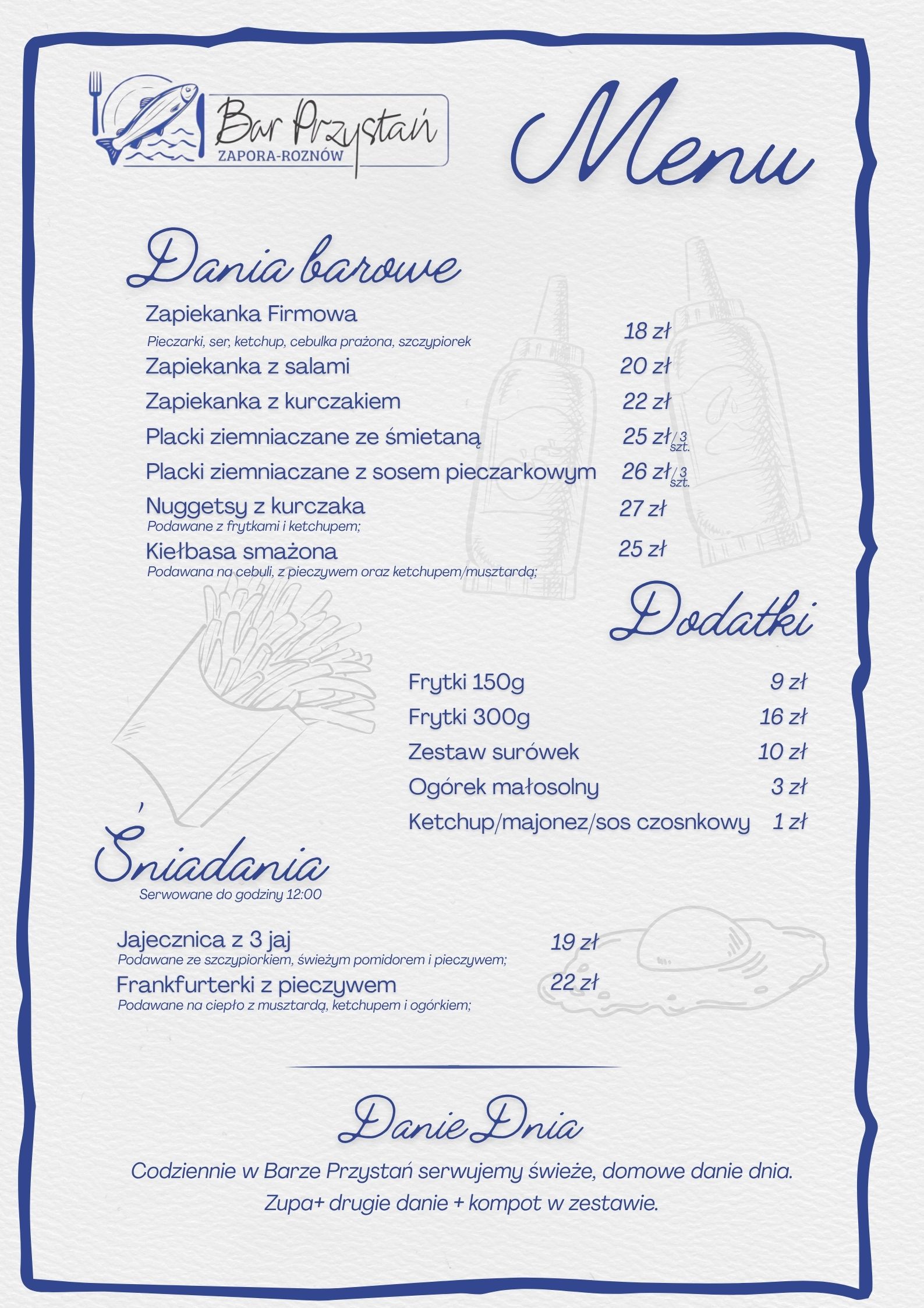 Menu strona 2