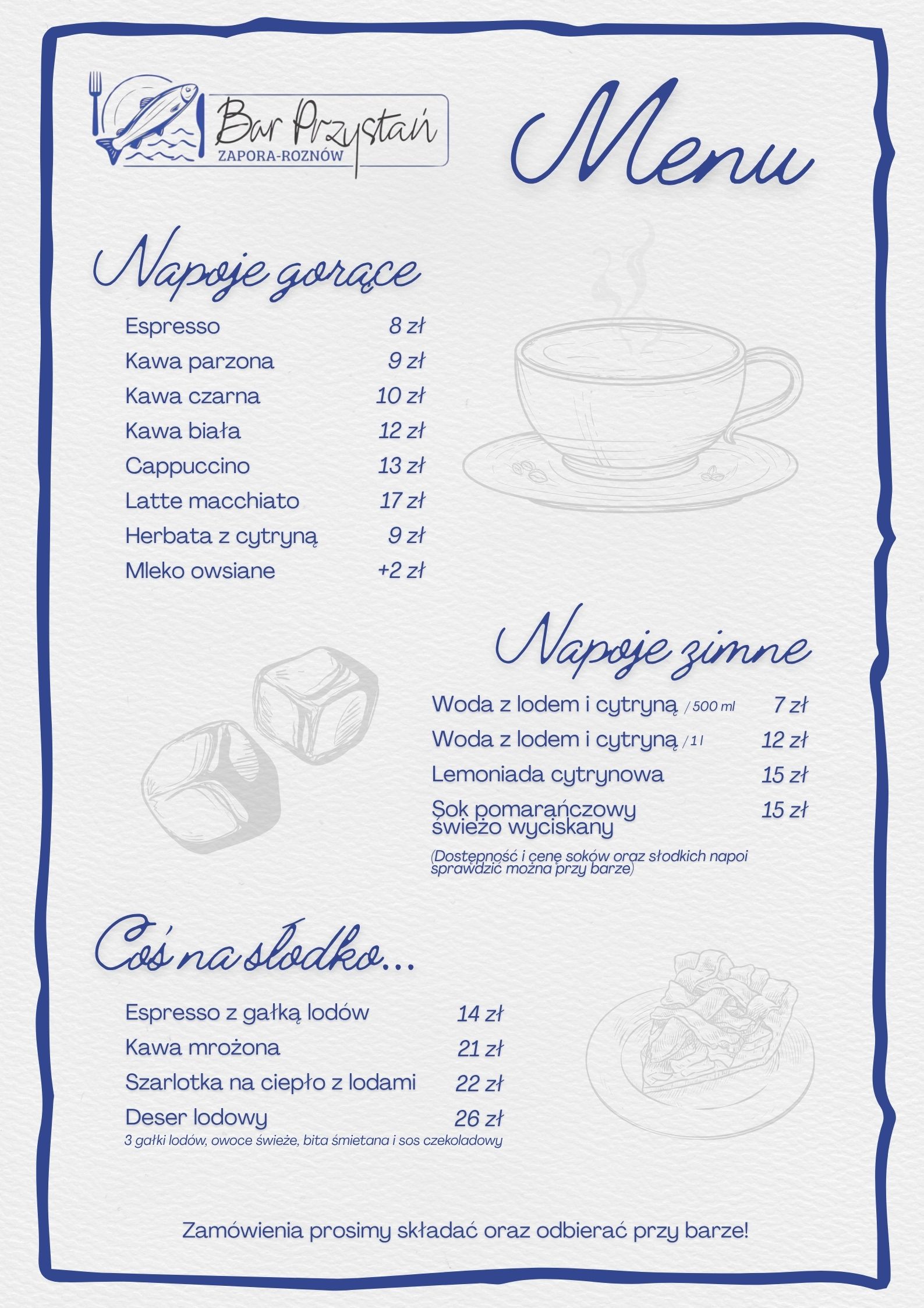 Menu strona 3